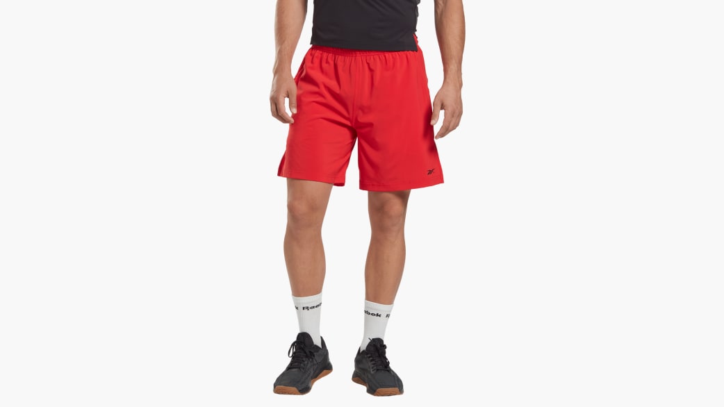 Shorts reebok homme rouge 2025